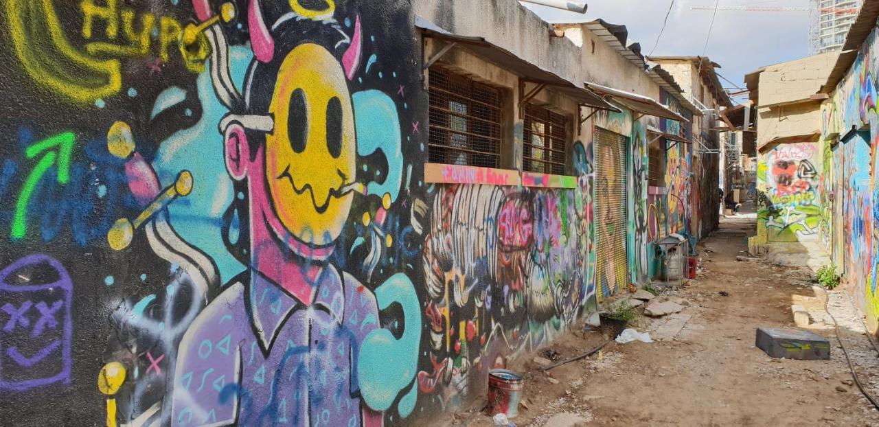 Florentine Backpackers Hostel - Ages 18-55 Tel Aviv Exterior foto
